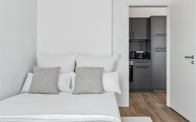 Very nice single bedroom in Nord - résidence étudiante à Leipzig - Single Bedroom