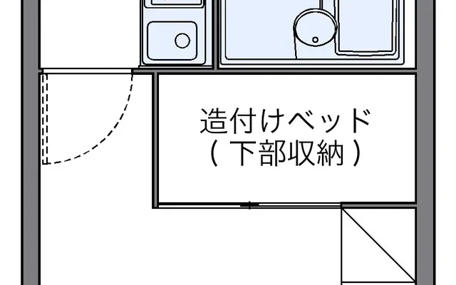 レオパレスボヌール塩屋 - Ako student accommodation - 207号房间(带独立厨房)