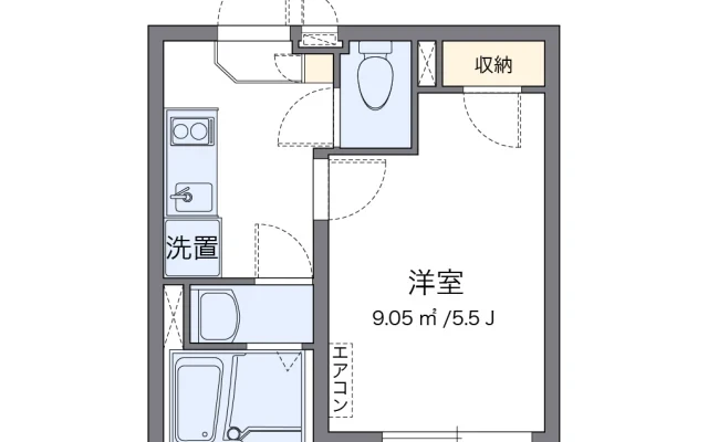 クレイノ東新宿 103号室 3