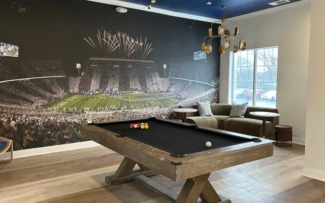 The Pointe at State College - State College student accommodation - Pool Table