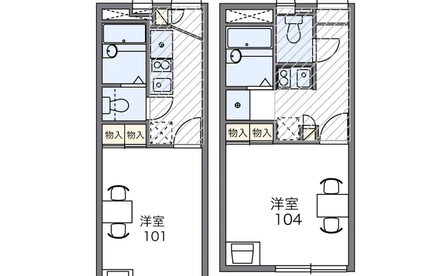 レオパレスＭＫアパートメント 1