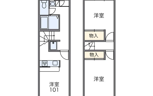 レオパレスヴィーブルⅡ 1