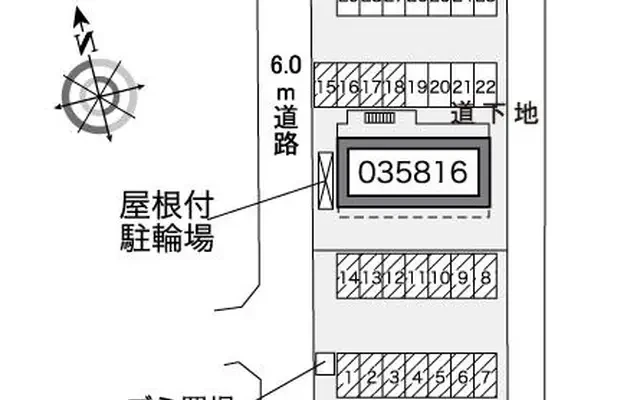 レオパレスノザンファンⅠ 2