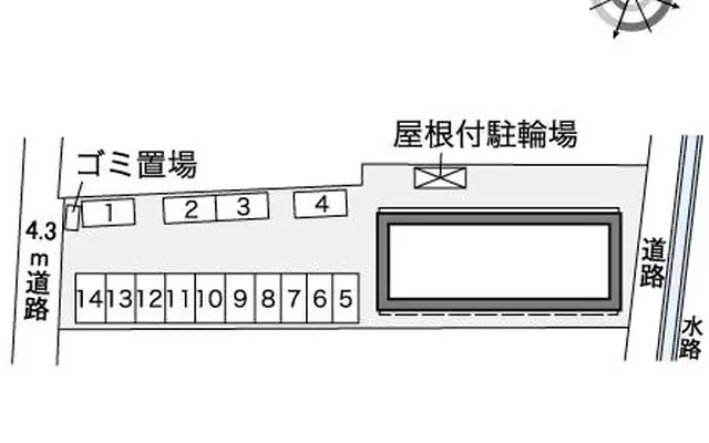 レオパレスピースフルハウスⅡ 2