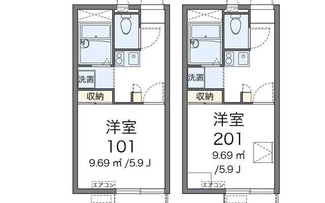 レオパレス香久山第２ 1
