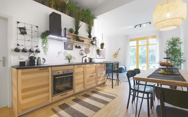 Modern 3-room apartment with beautiful garden 1