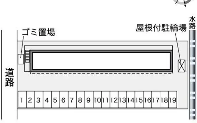 レオパレスＮＡＧＡＫＵＲＡⅡ 2