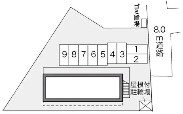 レオパレスヴィラ北野 2