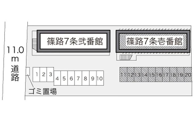 レオパレス篠路７条壱番館 2