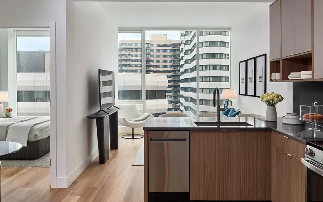 AVE Hamilton Green - 25 Cottage - résidence étudiante à New York - Floor plan type B3B - 2 Bedroom / 2 Bathroom
