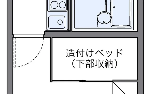 レオパレスメルベーユ新津 3