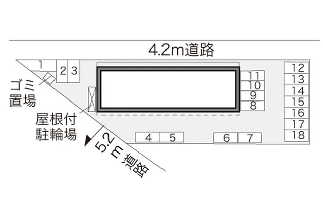 レオパレスアナナス 2