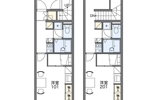 レオパレスアイリス日影 1