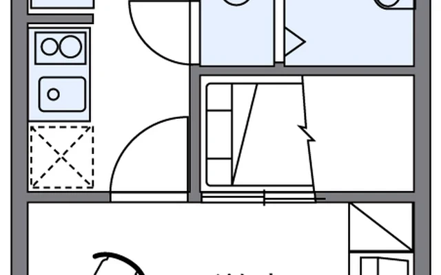 レオパレスサンモール新町 1