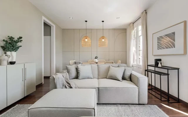Gralla - 2 bedrooms and office in Eixample 3
