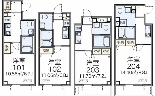 レオパレス香行苑１号 1
