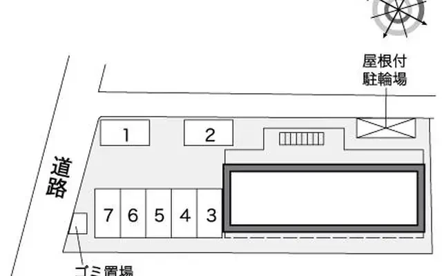 レオパレスリバージュ　くみの木 2