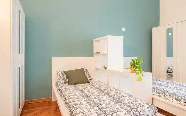 VIALE ROMOLO 1 <br> SHARED ROOM D1 - Bed A 0