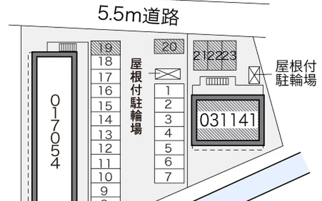 レオパレス上の段弐号館 2