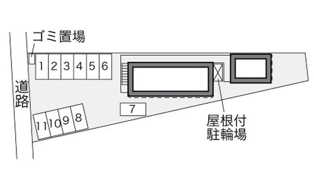 レオパレスシェソワ中通 2