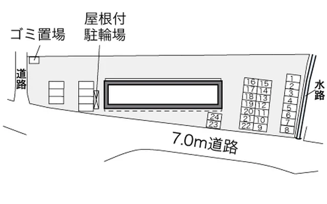 レオパレス高屋堀 2