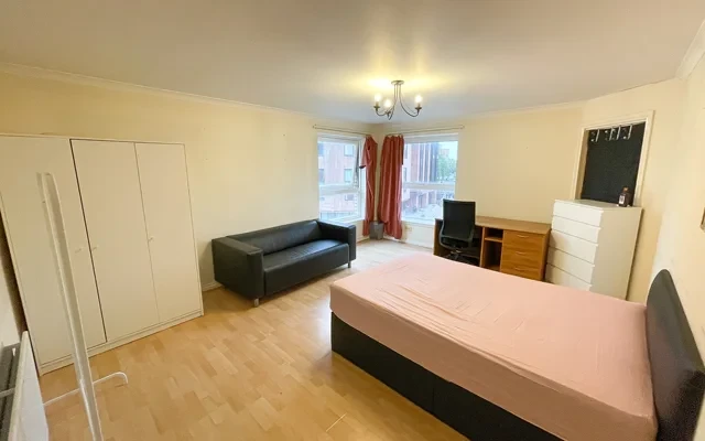 West Village Apartment 4B2B - résidence étudiante à Glasgow - Room B