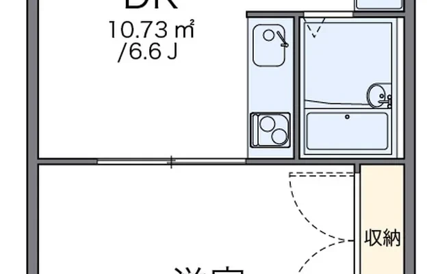 レオパレス向日葵 - Izumi student accommodation - 204号房间(带餐厅/独立厨房)