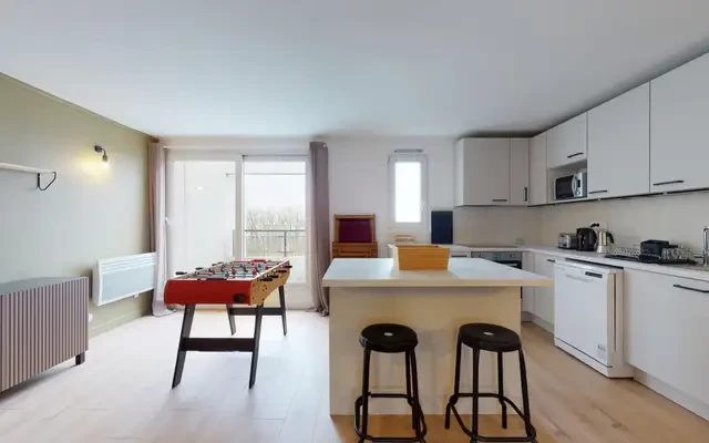 Bright double bedroom near Université Gustave Eiffel 2