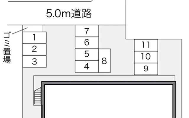 レオパレスブルーメハイム高田 2