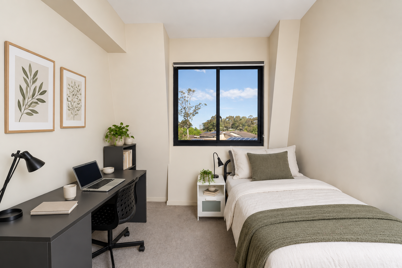 Premium Studio with A/C