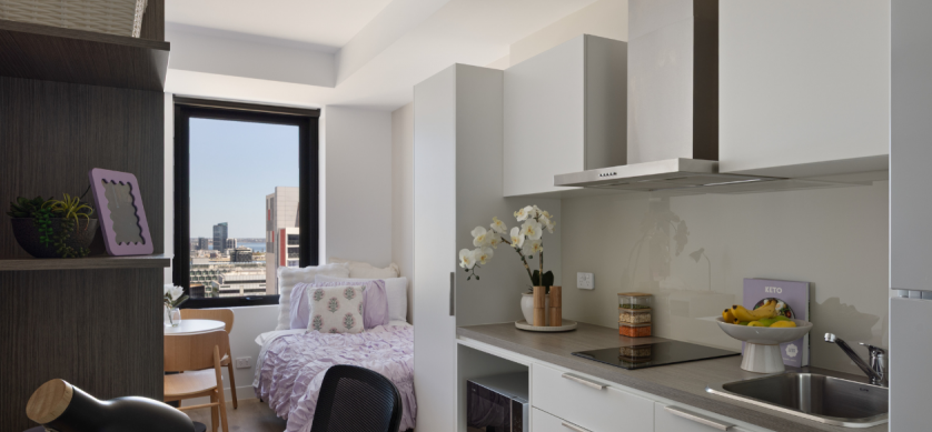 Standard Twin Bed Studio High Floor