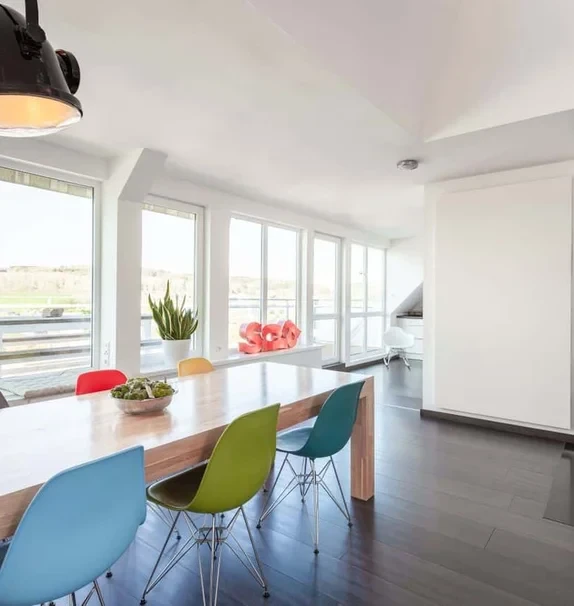 Architekten Loft mit Panoramablick bei Koeln