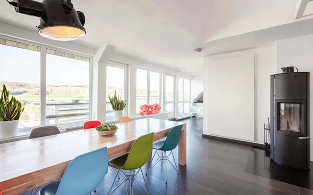 Architekten Loft mit Panoramablick bei Koeln 0