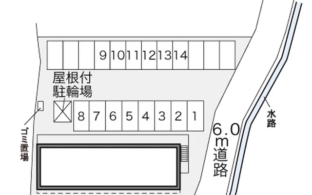 レオパレス若里Ⅰ 2