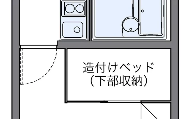 レオパレスＢｅ　Ｔｏｗｎ - Takasago student accommodation - 106号房间(带独立厨房)
