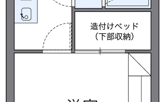 レオパレス城南 - Nantan student accommodation - 112号房间(带独立厨房)