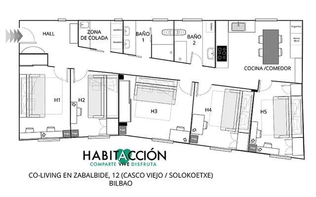 Zabalbide kalea Bilbao 48006 Spain 1