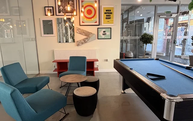 Livin - Cardiff student accommodation - Pool Table