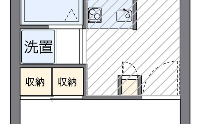 プルメリアⅢ - Hyuga student accommodation - 105号房间(带独立厨房)