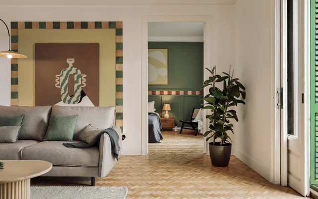 Kuleli - 2 bedrooms and office in Eixample Dreta 0