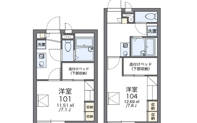 レオパレス福岡大学前Ａ 4