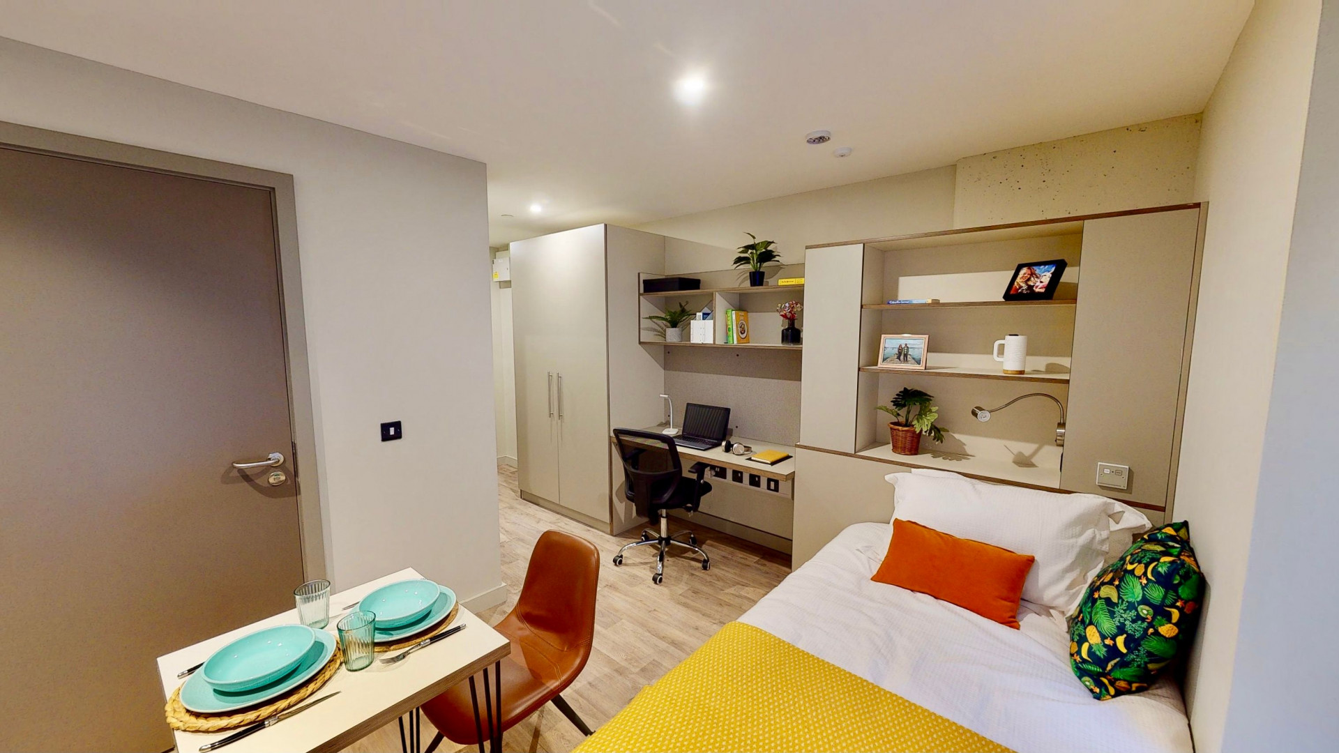 Studio with Terrace (Wet room)