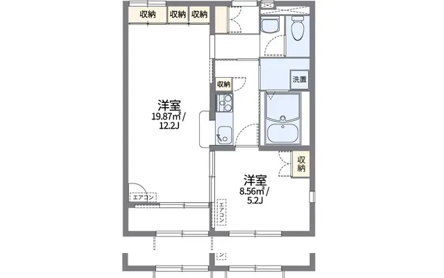 レオパレスパークサイドヒル 4