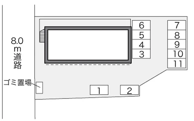 レオパレスマシューⅠ 2