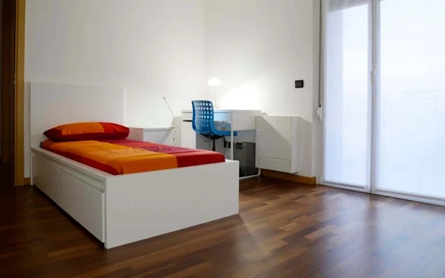 PIAZZALE EGEO 9 P.7 A.1 <br> SHARED ROOM D1 - Bed A 1