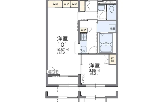 レオパレスキタノヒ 1
