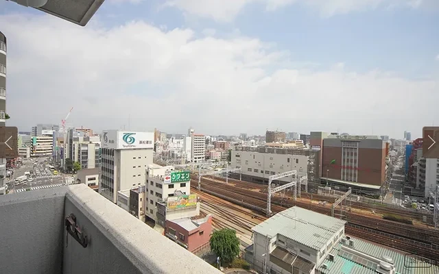 リーヴァシンキタノ - 오사카 학생 숙소 - 테라스/발코니