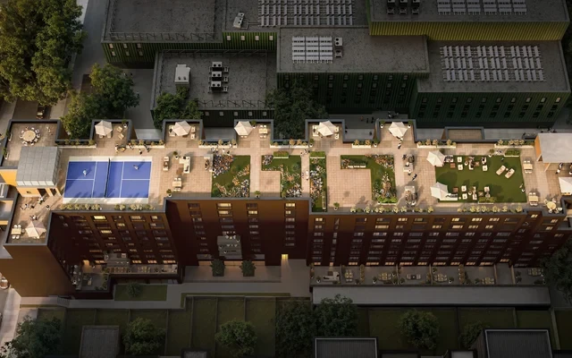 Inkwell - New York student accommodation - Rooftop