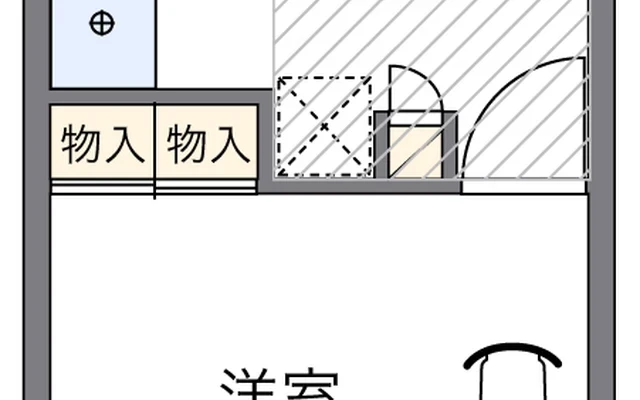 レオパレスピースフル　稲月 1