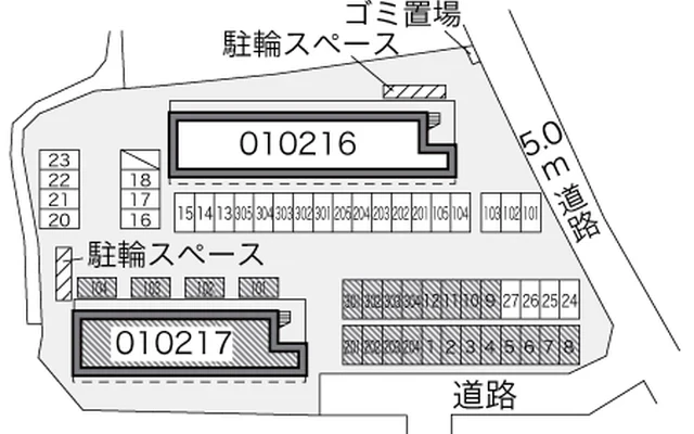 レオパレス鹿子木ＡＲＥＡⅡ 2